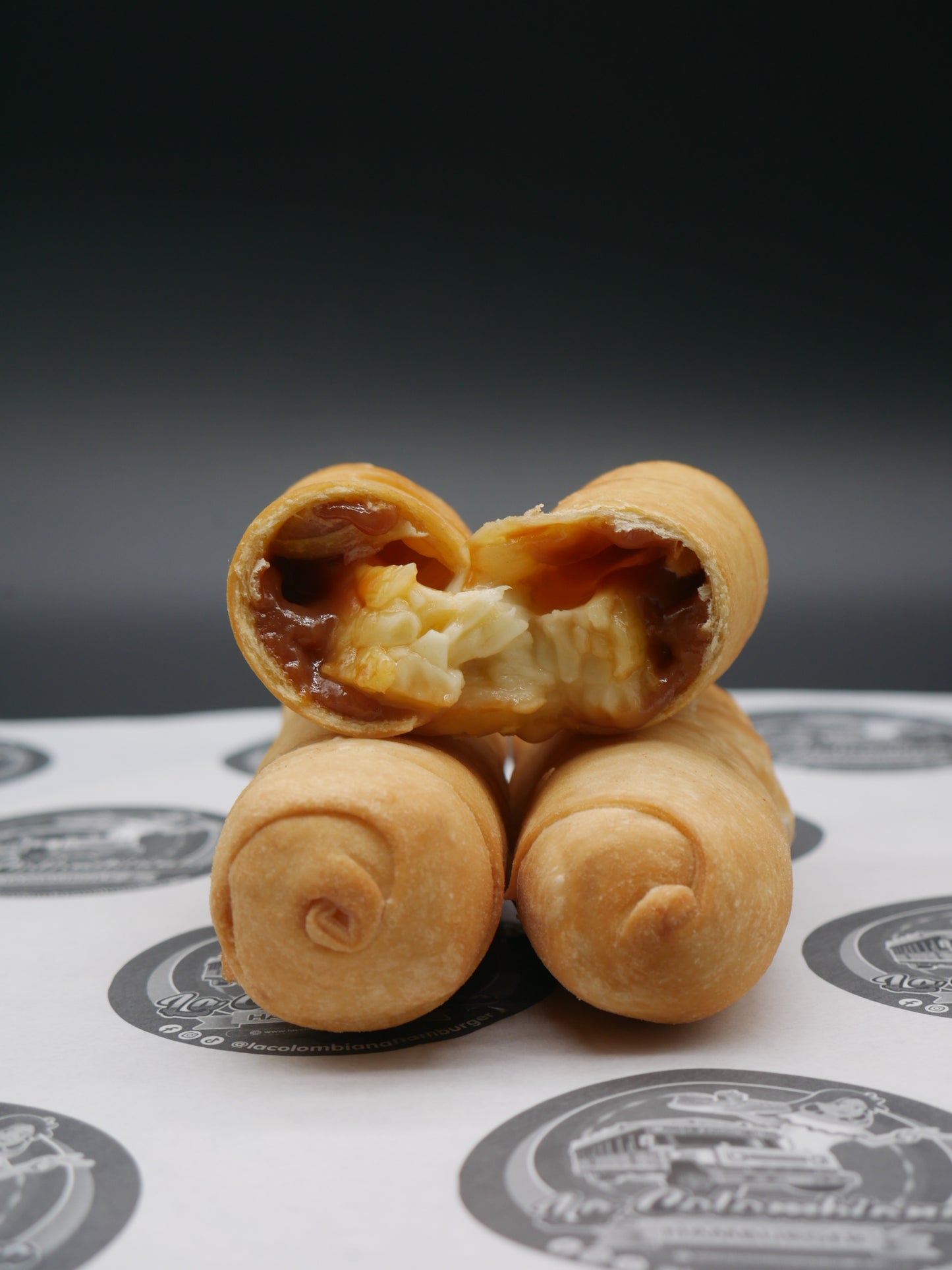 Cheese Finger with Caramel